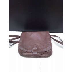 SAC A MAIN CUIR BRUN 