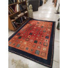 TAPIS EN LAINE TON ORANGE 250X175
