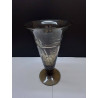 VASE VERRE FUMÉ 