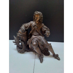 STATUETTE RÉGULE 