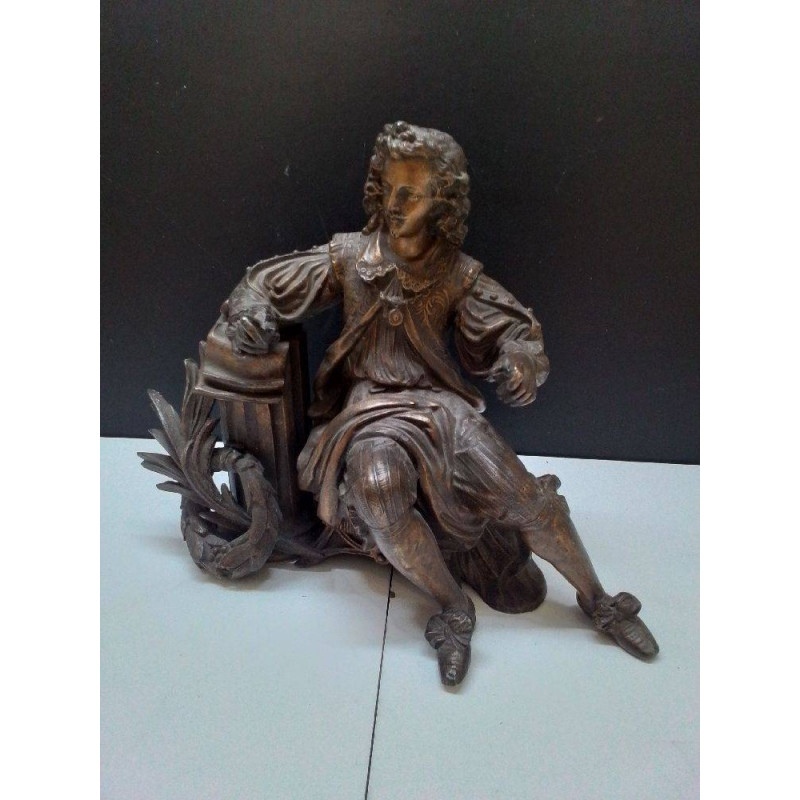 STATUETTE RÉGULE 