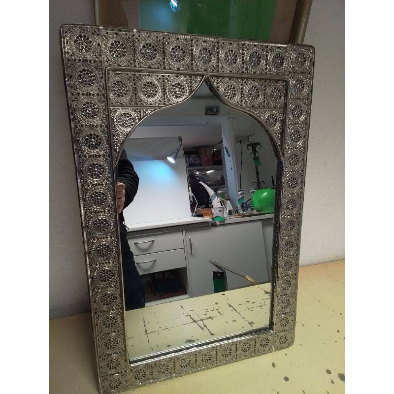 MIROIR ORIENTAL METAL 