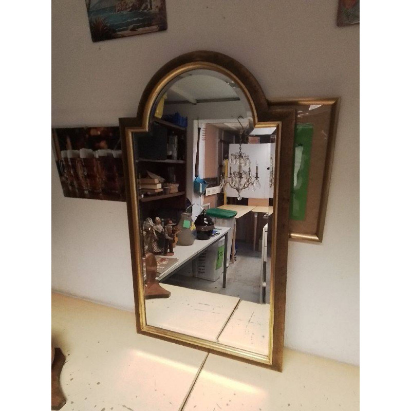 MIROIR BORD DORE 
