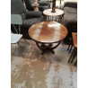 TABLE D’APPOINT RONDE STYLE ART DECO