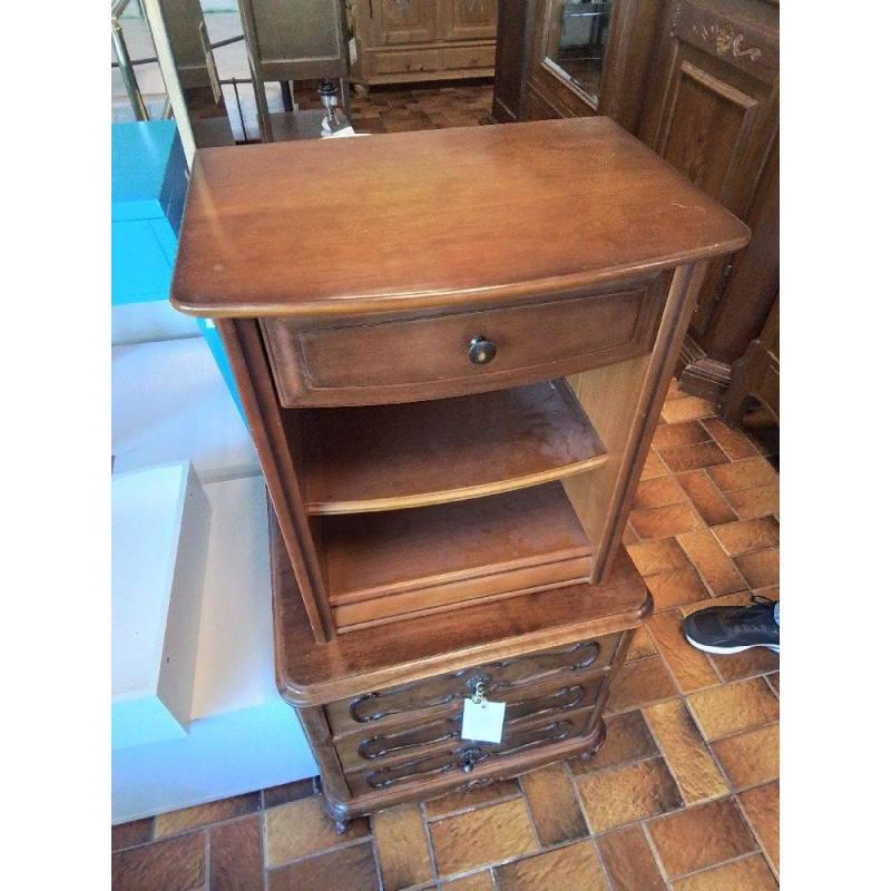 CHEVET EN MERISIER 1 TIROIR