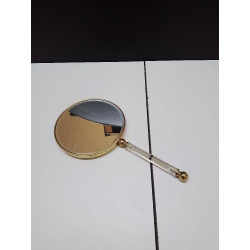 MIROIR A MAIN DORE ET...
