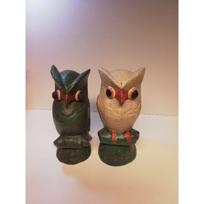 HIBOUX EN BOIS LA PIECE 