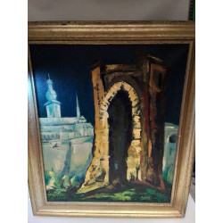 PEINTURE SUR TOILE SIGNÉE 