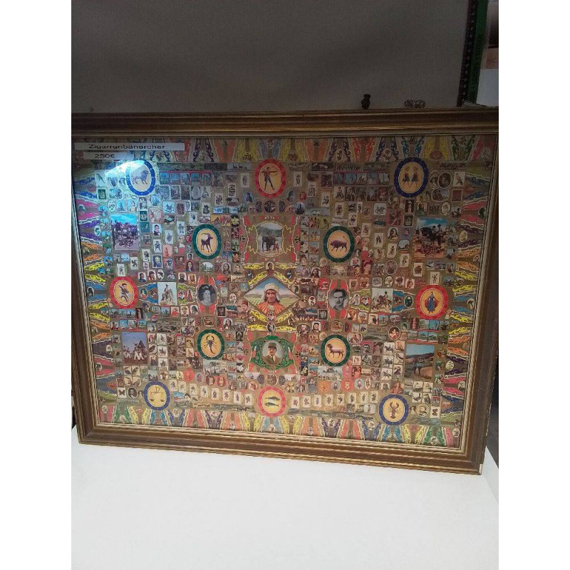 TABLEAU ENTOURAGE DE CIGARE 