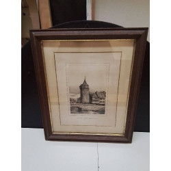 GRAVURE TOUR DES MARTYRS