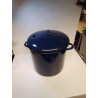 POT ÉMAILLÉE BLEU 