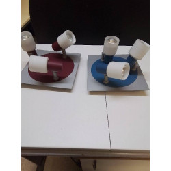PLAFONNIER 3 SPOTS COLORE