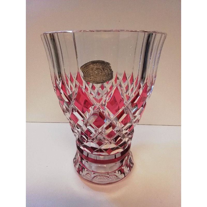 VASE VAL ST LAMBERT 