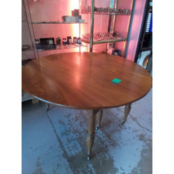 TABLE A VOLETS EN NOYER ET...