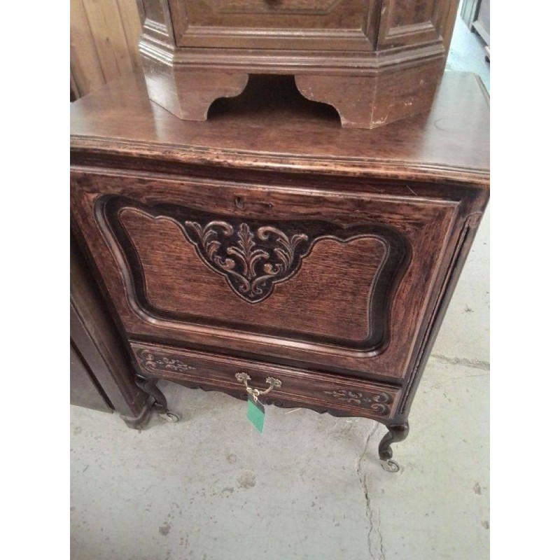 MEUBLE D’APPOINT ROULANT 1 PORTE ET 1 TIROIR 