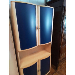 MEUBLE 4 PORTES EFFET BOIS 