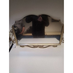 MIROIR ANCIEN METAL