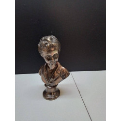 BUSTE EN BRONZE ENFANT
