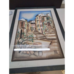 LITHOGRAPHIE RUELLE DE...