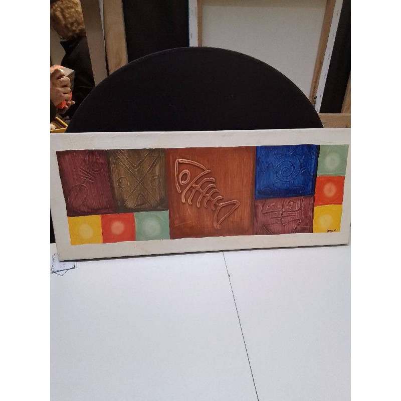 HUILE SUR TOILE SIGNE