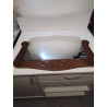 MIROIR ANCIEN BOIS 
