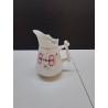 POT A LAIT MOTIF FLEURS 