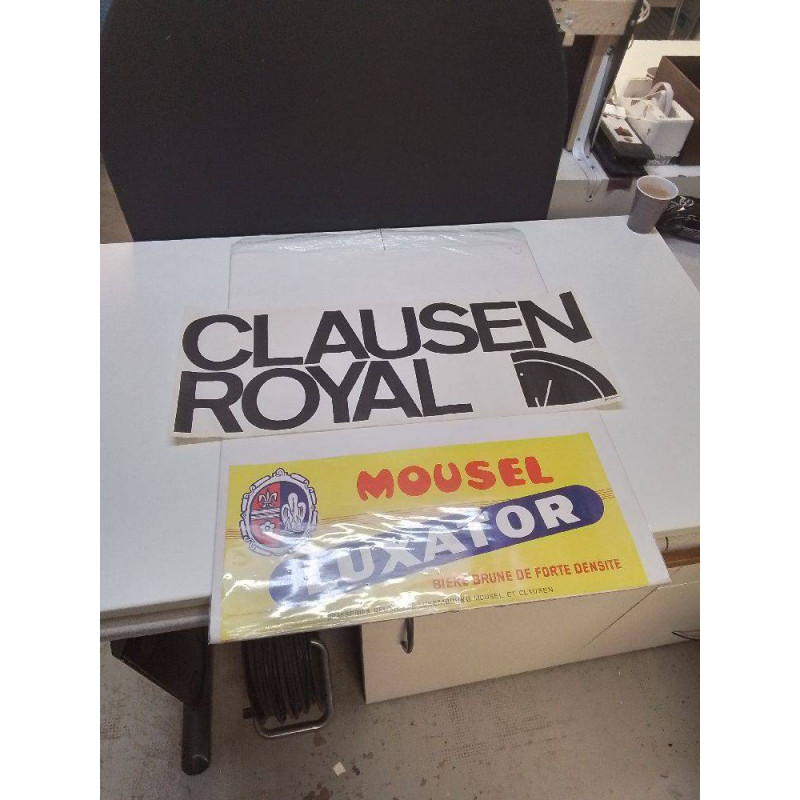 AFFICHE BIERE LUXEMBOURG 