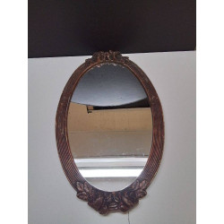 MIROIR OVALE ANCIEN PM