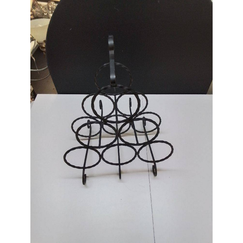 SUPPORT BOUTEILLES FER FORGE 