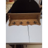ETAGERE AVEC PATÈRES BOIS