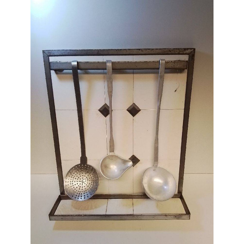 USTENSILES DE CUISINE AVEC FIXATION VINTAGE