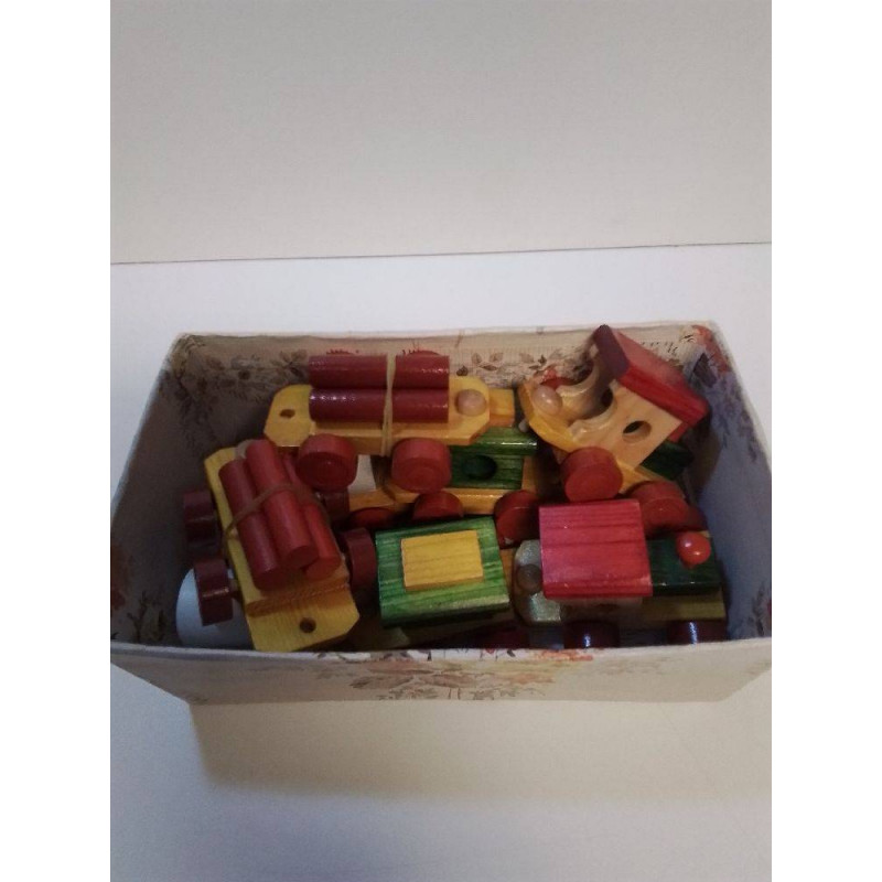 PETIT TRAIN BOIS ANCIEN