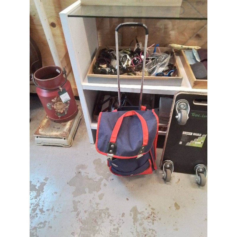 SAC DE COURSE ROUGE ET BLEU