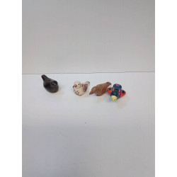 LOT OISEAUX DECORATIF