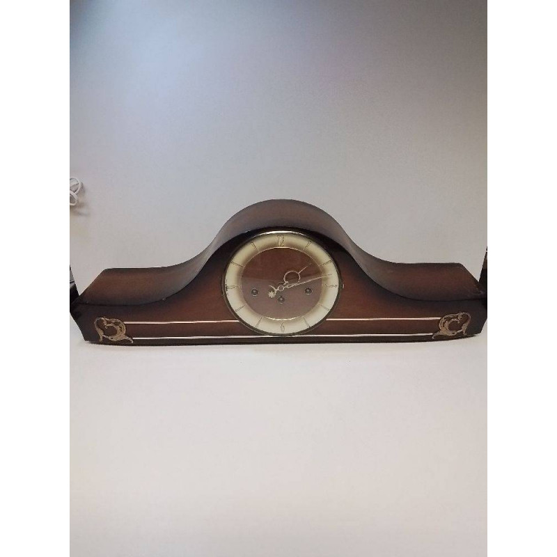 HORLOGE DE CHEMINEE BOIS EN L’ETAT
