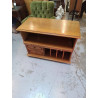 MEUBLE D’APPOINT EN BOIS 2 TIROIRS 