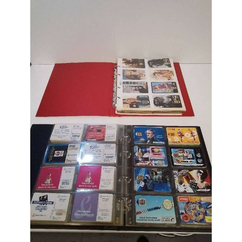 ALBUM TELECARTES LA PIECE