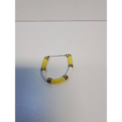 BRACELET JAUNE ET BLANC...
