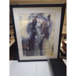 AQUARELLE ABSTRAITE SIGNE