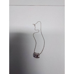 COLLIER ARGENT AGATA