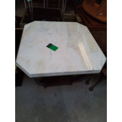 TABLE BASSE PLATEAU MARBRE 