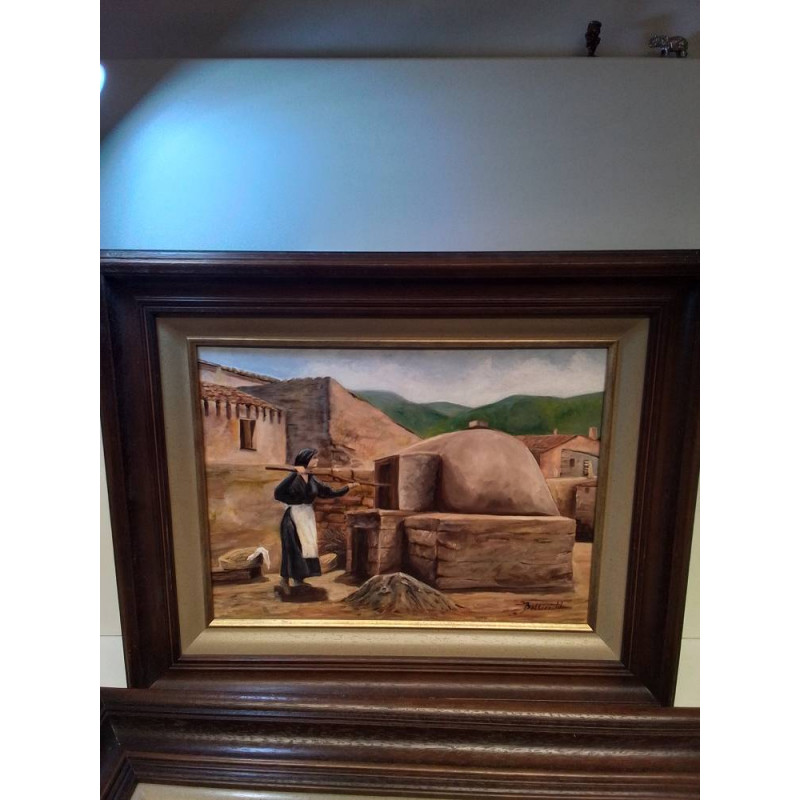 HUILE SUR TOILE PM SIGNÉE BOLLIRI