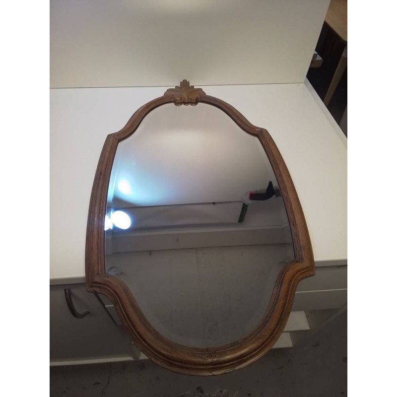 MIROIR BORD BOIS 