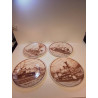 LOT D\'ASSIETTES VILLEROY ET BOCH TRAINS 