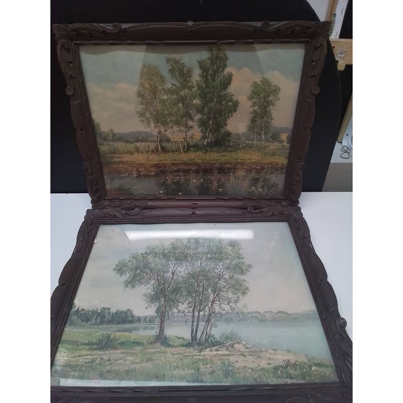 PEINTURE ANCIENNE NATURE 