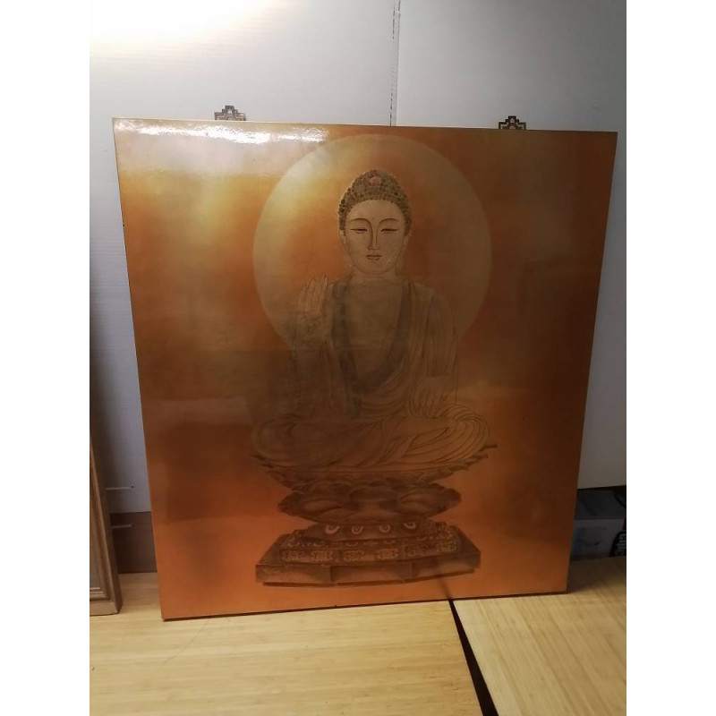 CADRE LAQUE BOUDDHA GM