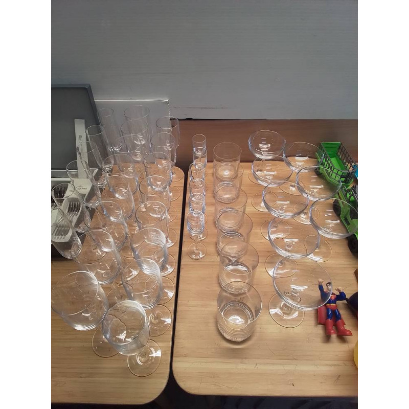 LOT DE VERRES VILLEROY ET BOCH PALOMA PICASSO 