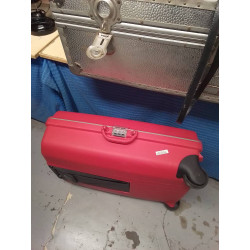 VALISE RIGIDE ROUGE 