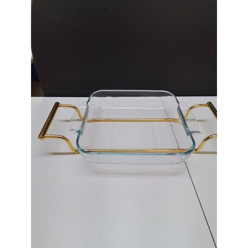 PLAT PYREX AVEC SUPPORT 