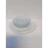 LOT D’ASSIETTES EN VERRE 
